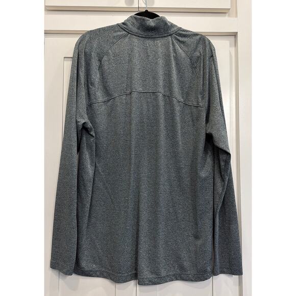 SB Tech coolplay L/S gray 1/4 zip baselayer LT - Picture 2 of 6